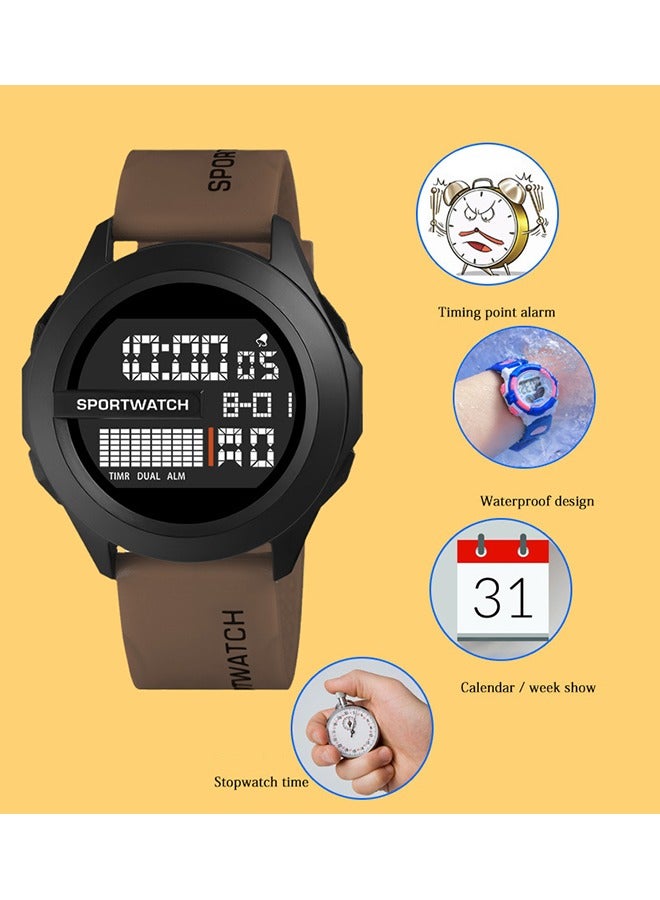 Multifunctional Round Screen Electronic Watch For Kids - Image 2