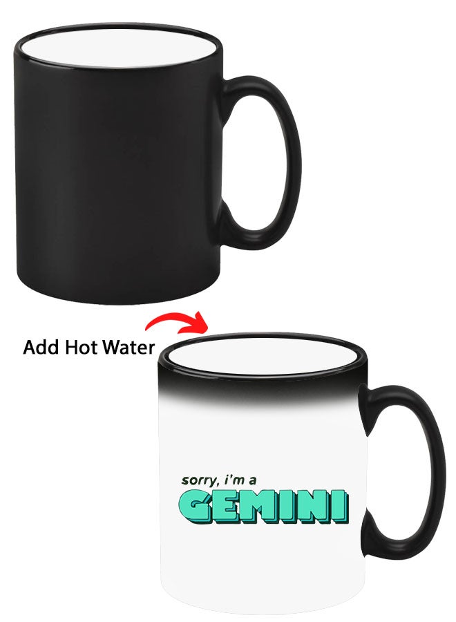 Theodor Colour Changing Heat Sensitive Magic Mug - Add Hot Tea or Coffee Gemini For Home Office Gift Kids Men Women - Image 1