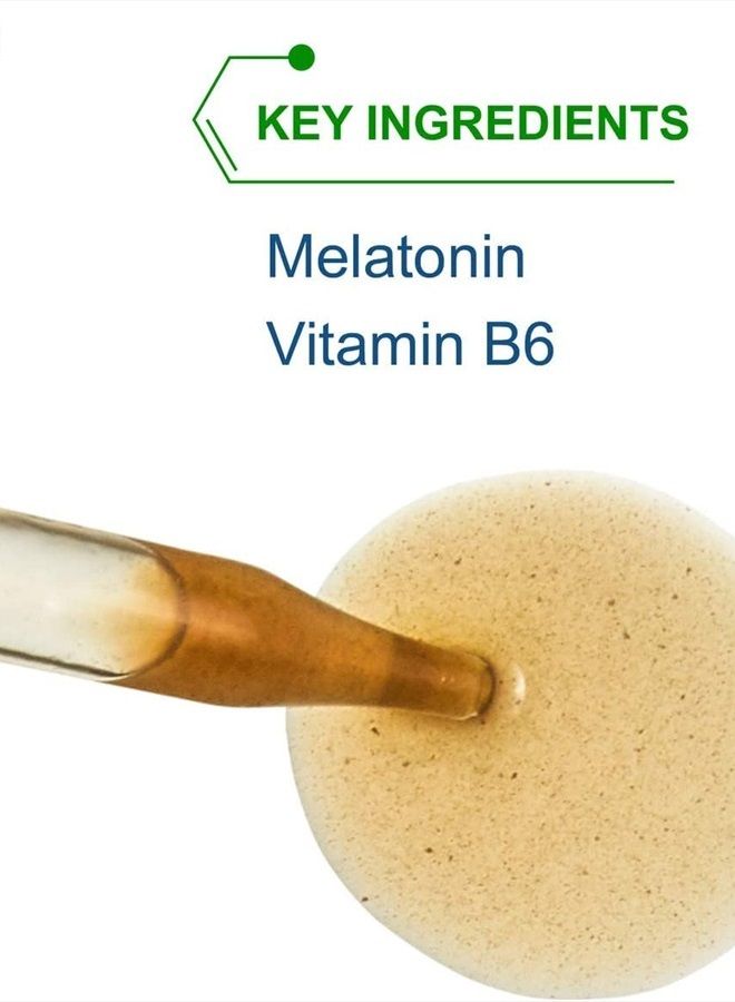 Nutra BioGenesis Liposomal Melatonin - Melatonin and Vitamin B6 for Sleep Support - Liquid, Non-Habit Forming, Gluten Free - 2 Ounce - Image 3