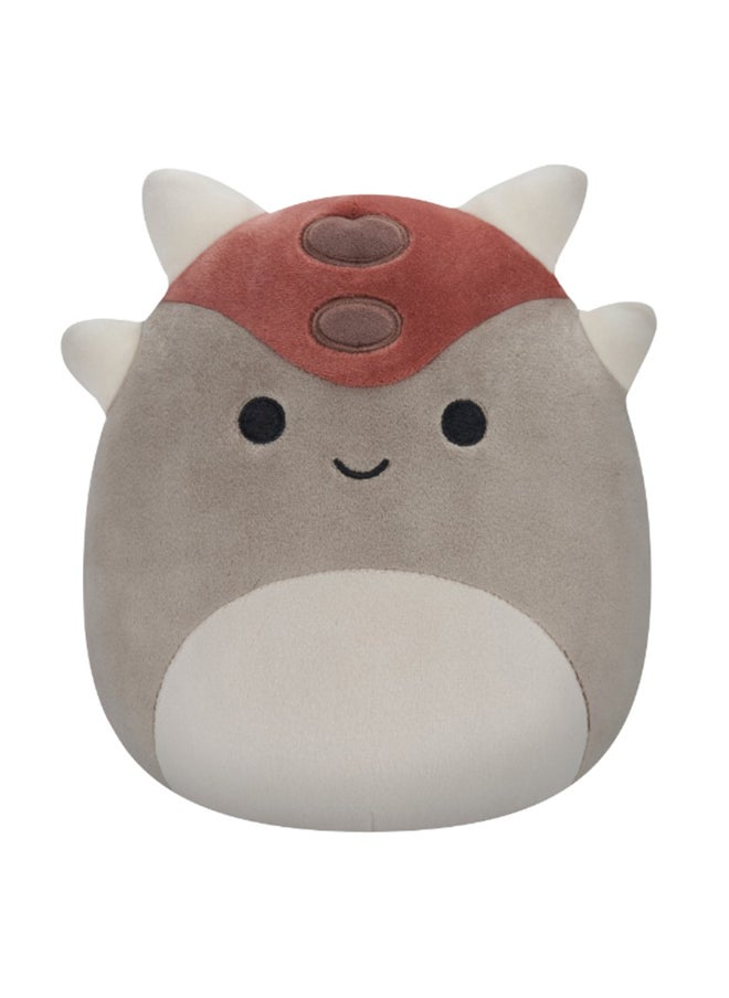 Squishmallows 7.5 inch Little Plush Ainhoca Armored Dino , Officially Licensed Kellytoy Plush Toy, Colorful Soft Toy, Gift for Kids, Girls & Boys Washable Squishy Stuff Toy Multicolor All Age  - Image 1