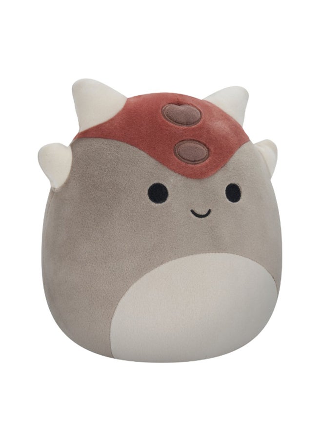 Squishmallows 7.5 inch Little Plush Ainhoca Armored Dino , Officially Licensed Kellytoy Plush Toy, Colorful Soft Toy, Gift for Kids, Girls & Boys Washable Squishy Stuff Toy Multicolor All Age  - Image 2