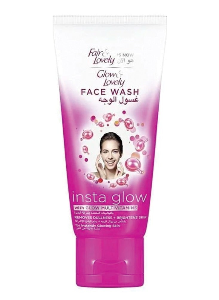 Fair & Lovely Insta Glow Face Wash - 150 gm 