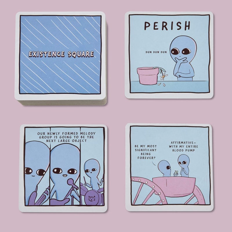 Hasbro Toys Hasbro- Sweet Existence: A Strange Planet Card Game by Nathan W. Pyle - Image 4