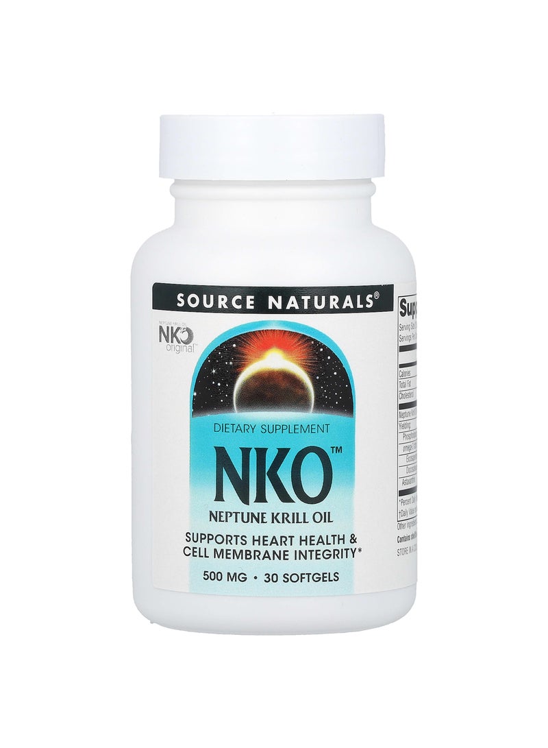 NKO™, Neptune Krill Oil, 500 mg, 30 Softgels