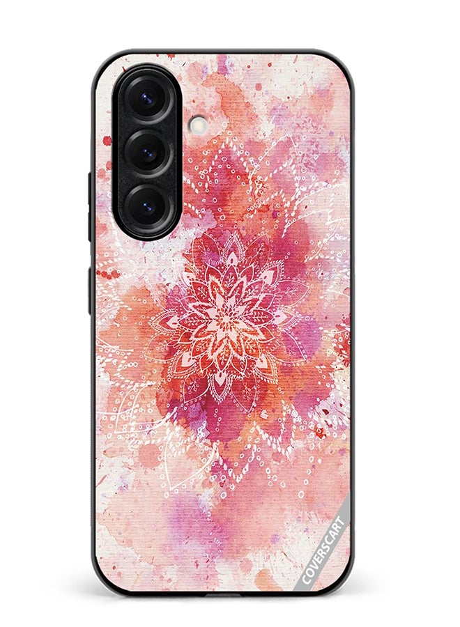 VR CREATIVE Protective Case Cover For Samsung Galaxy S25 Mandala Design Multicolour