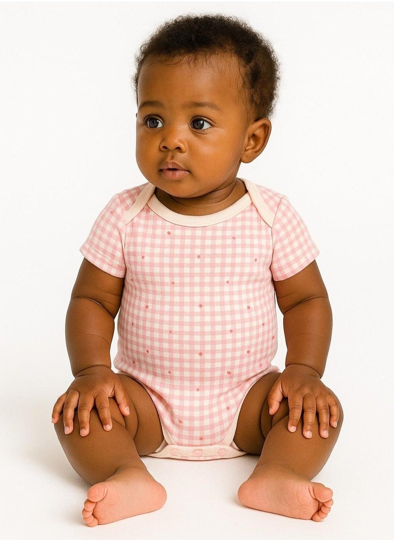 MINOTI 4-Pack Short Sleeve Baby Bodysuits - Image 2