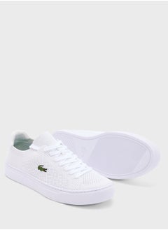 LACOSTE La Pique 2.0 Low Top Lace Up Casual Sneakers  - Image 3