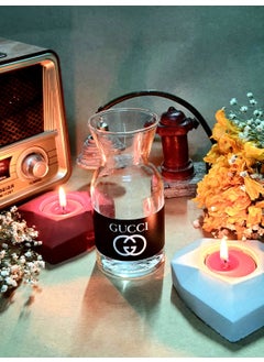 Set of 2 Glass Vase Gucci Black Set Decorative Mini Vase 195 cc - pzsku/ZF7906CADB75102D2BE86Z/45/_/1731141927/ed32b49b-ab36-4eab-8db8-7cef3d8c1267