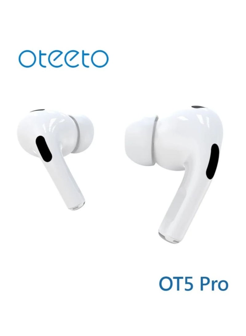 Oteeto OT5 Pro Smart Display Wireless Earbuds – Hi-Fi Sound & Noise Cancelling - Image 2