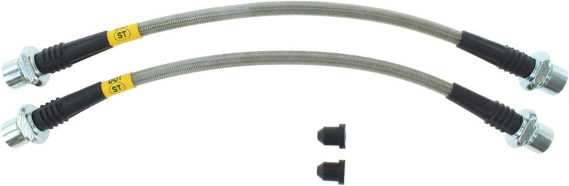 StopTech 950.44007 Stainless Steel Braided Brake Hose Kit Front - Image 2