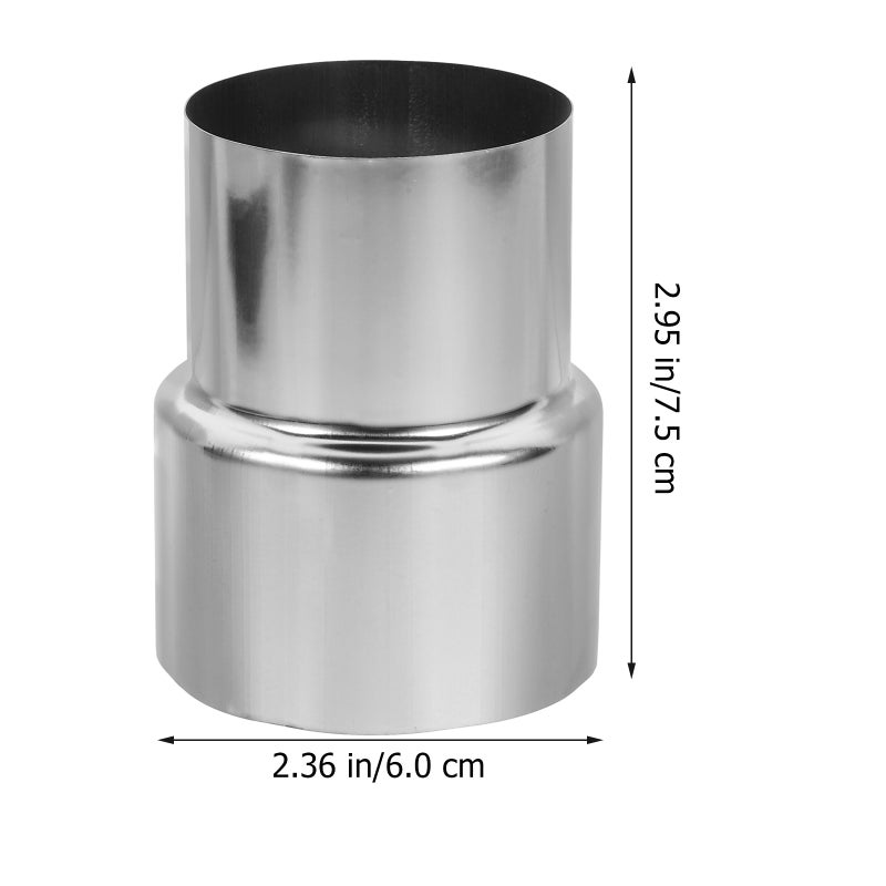 Exhaust Reducer Connector for Gas Heaters, Wear-Resistant Tube Adapter, Easy Installation - Image 2