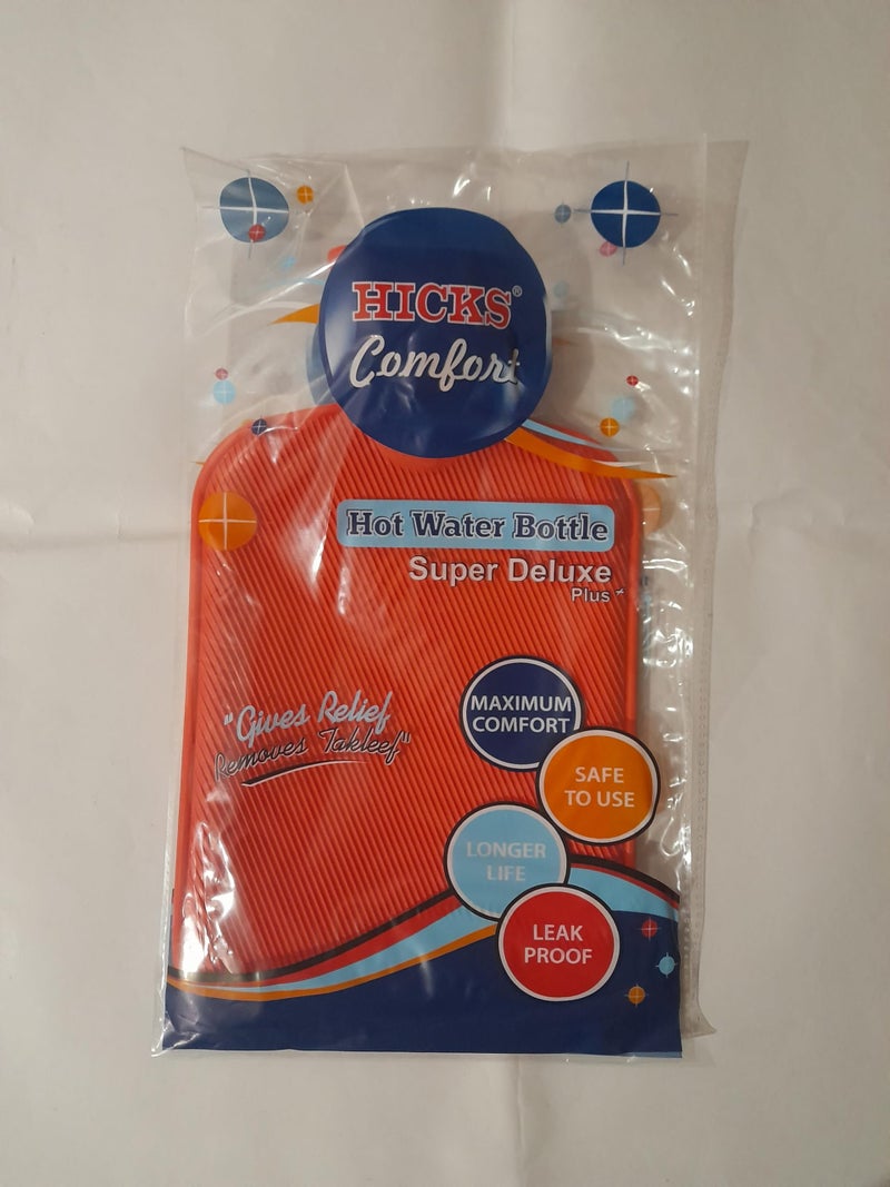Hicks "Cosy Comfort Hot Water Bags for Soothing Heat Therapy and Pain Relief" (Combo Set) (Red) - Image 2