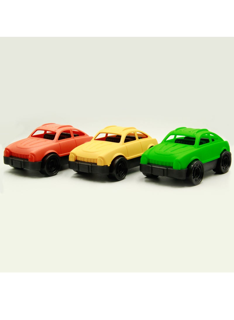رول أب كيدز لعبة سيارة مكعبات سيارات مجموعة من 3 - Image 2