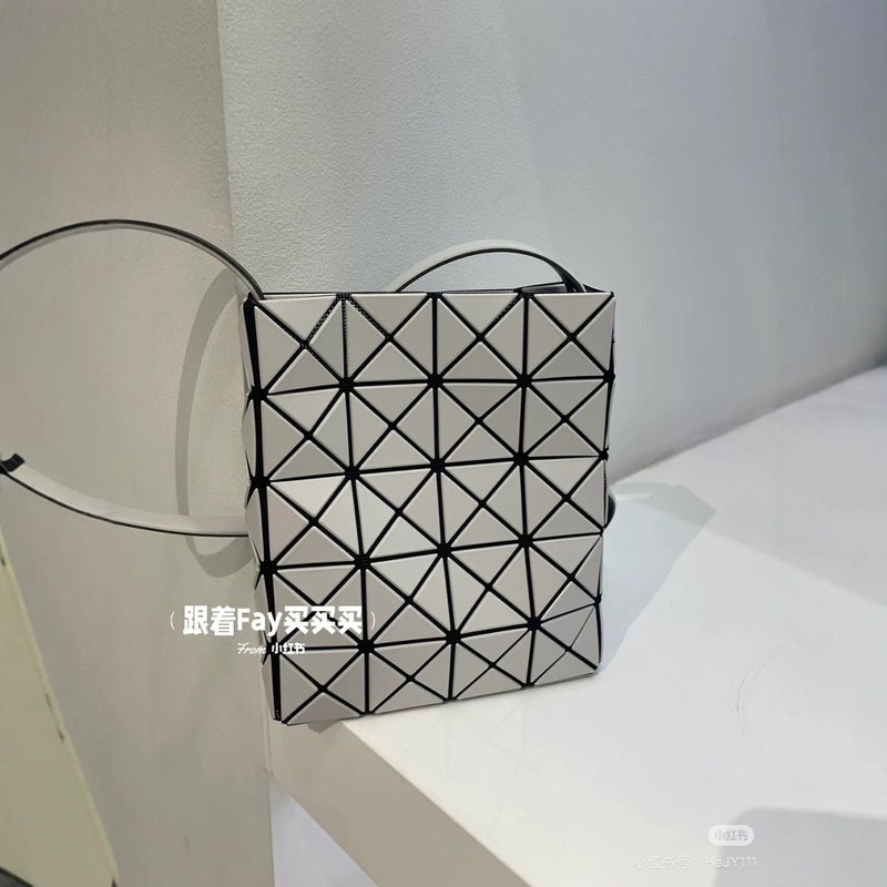 Japanese Home Original Single Geometric Rhombus Frosted Long Shoulder Strap Square Box Bag Single Shoulder Crossbody Mini Small Square Box Mobile Phone Bag - Image 5