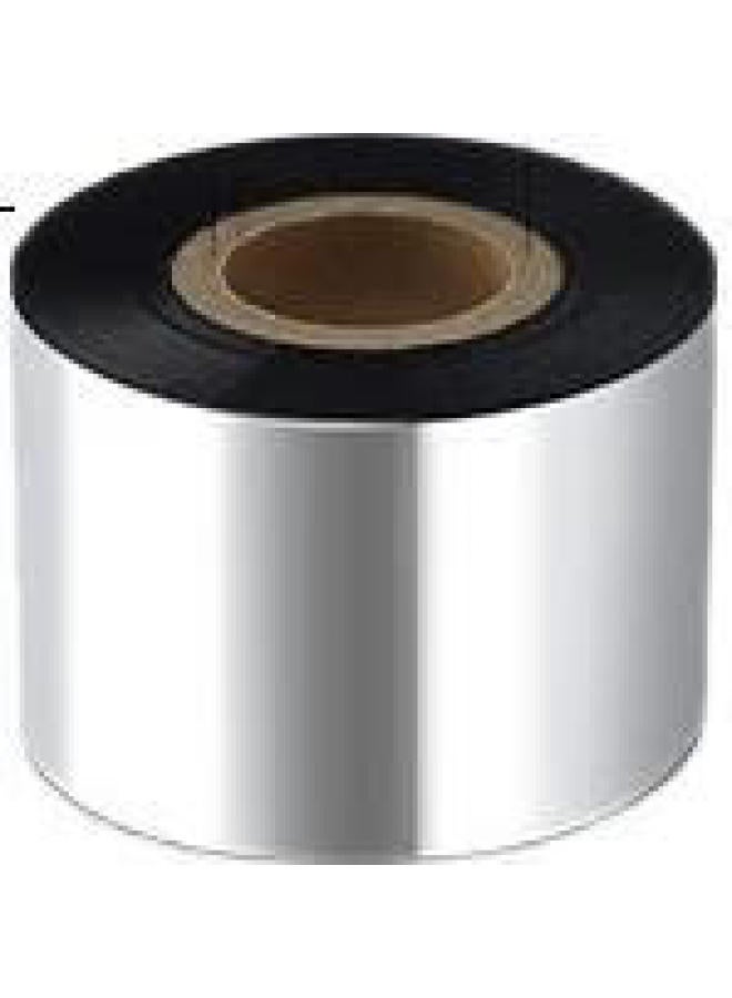 Befon 50Mm*300M Single Axis Carbon Ribbon 4-Pack Wax-Based Carbon Ribbon Barcode Printer Special Ribbon Label Ribbon Thermal Transfer Barcode Machine Label Printer Universal Carbon Ribbon - Image 1