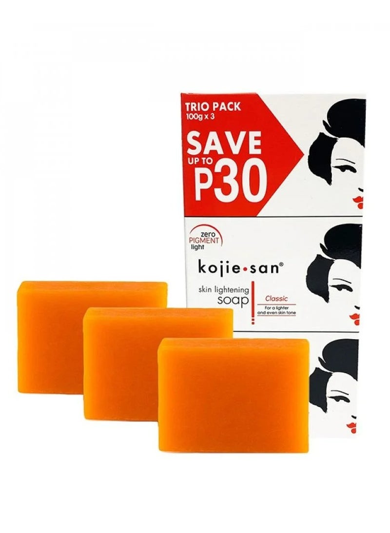 كوجي سان صابون تفتيح البشرة بحمض الكوجيك - 100x3 جم  - Image 2