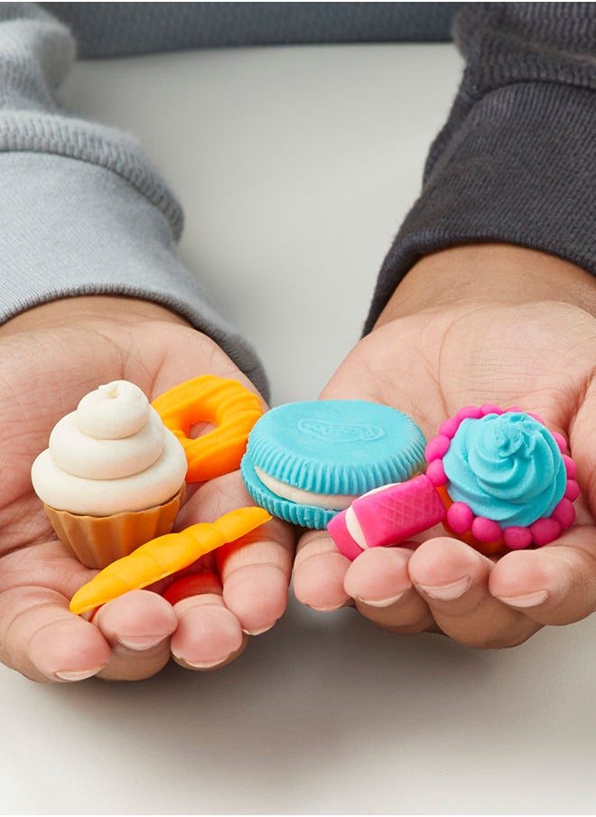 بلاي دوه - مجموعة ألعاب مقهى ملونة من كيتشن كرييشنز مع 5 ألوان مركبة للنمذجة، لعبة طعام وقهوة للأطفال من سن 3 سنوات فما فوق، غير سامة - Image 1