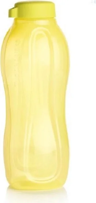 Tupperware Eco Bottle 1.5 Liter Yellow Screw Cap Water Bottle Water Bottle