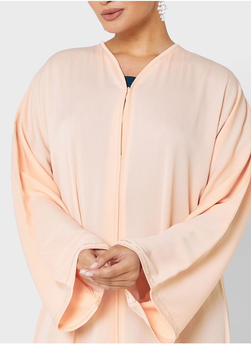 hayas closet Pastel Embellished Abaya  - Image 3