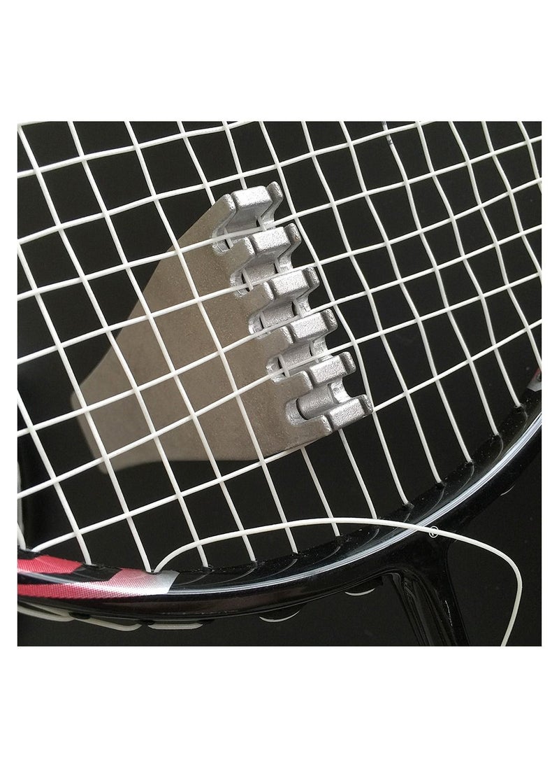 POWERTI - Badminton Racket Stringing Combo Tools with Starting Clamp Stringing Hook Nose Pliers Flying Clamp Straight - Image 1
