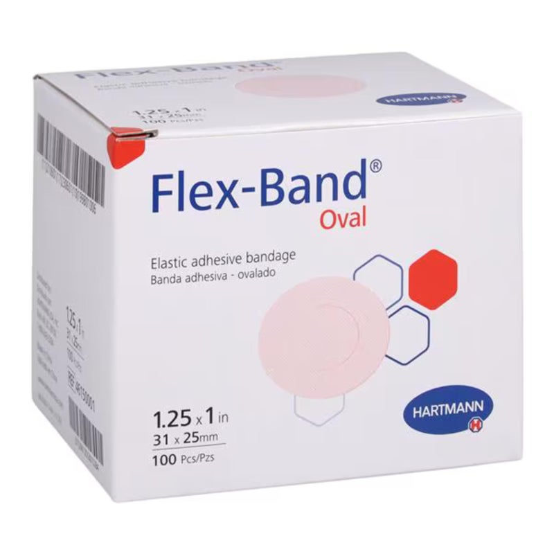 FlexBand Bandages Oval Pack of 100
