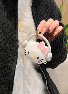Generic Suitable for Bluetooth Headset AirPods Pro 2nd Generation Protective Case - Hello kitty Protective Case - Silicone anti-fall and Waterproof Case  - Image 4