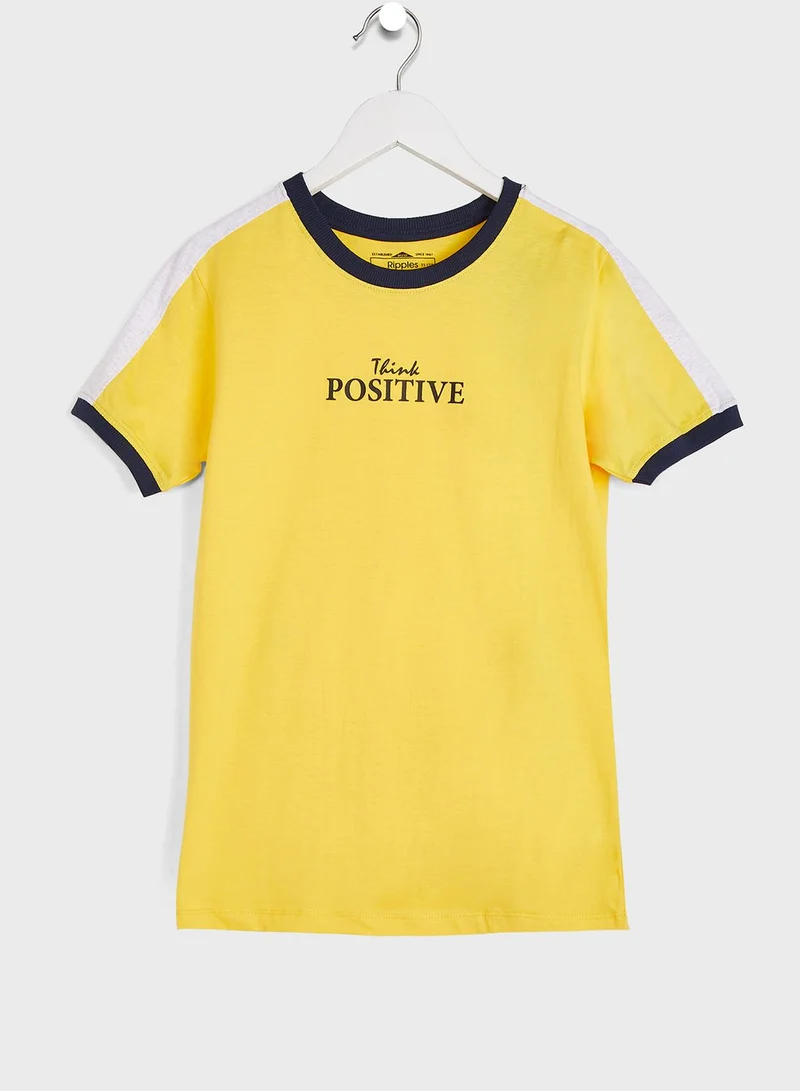 Ripples T-Shirts & Shorts Sets