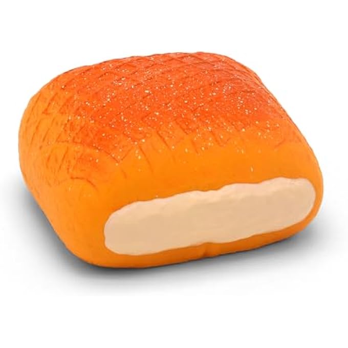 Kiibru Creamy Eggroll Squishy Toys Jumbo Chinese Tradidtional Pastry Squishies Scented Kids Collections (Bread) - Image 1