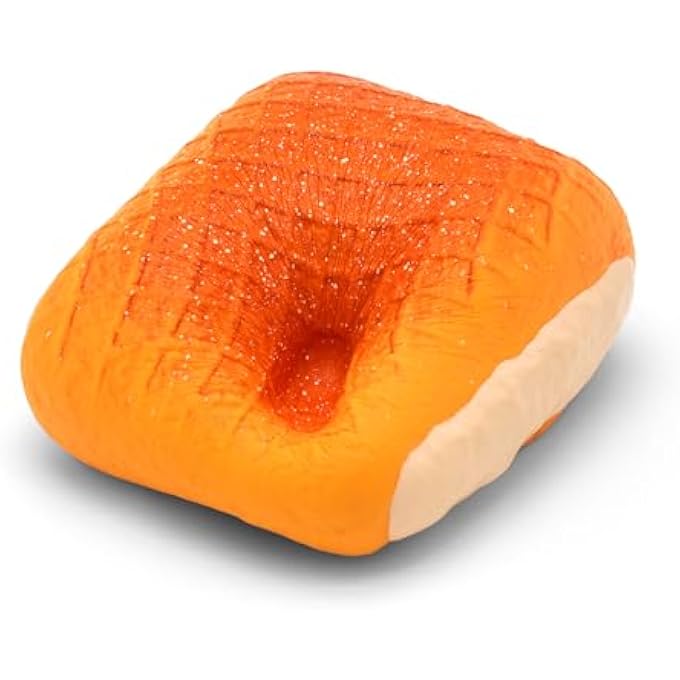 Kiibru Creamy Eggroll Squishy Toys Jumbo Chinese Tradidtional Pastry Squishies Scented Kids Collections (Bread) - Image 3