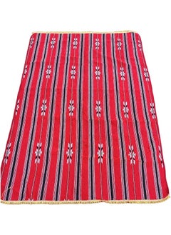 GO2CAMPS Alsaqer Foldable Camping Mat (2 x 2 Mtr) Outdoor Picnic Rug Water Proof | Travel Mat | Sadu Mat | Majlis Mat | Outdoor Camping Mat | Camping Carpet | Beach Mat | Sadu Carpet | Picnic Mat Multicolour  - Image 5