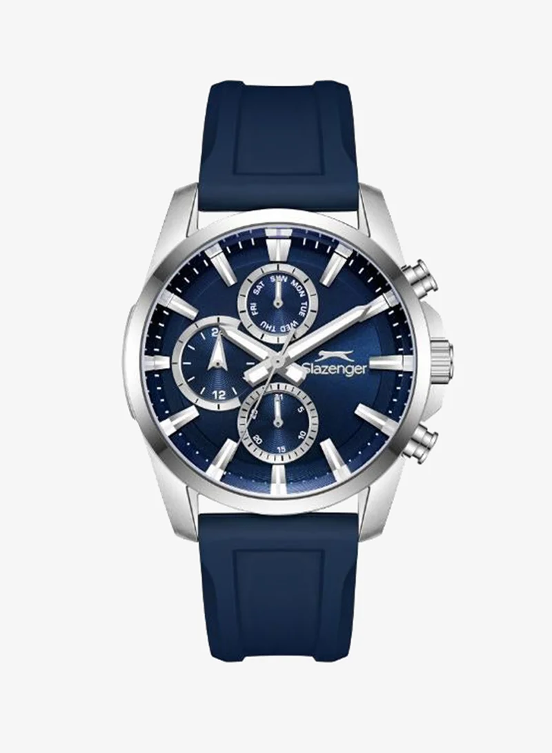 Slazenger Men's Silicone Multi Function Watch SL.9.2523.2.02 - 42 mm