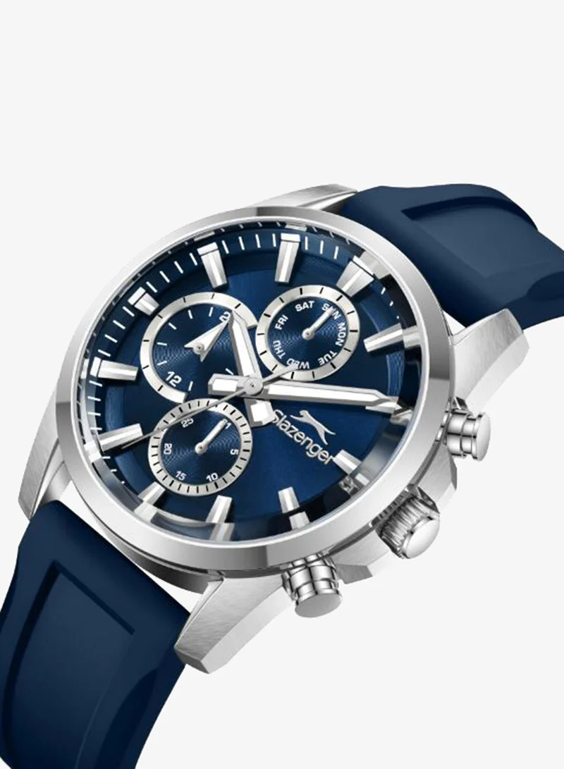 Slazenger Men's Silicone Multi Function Watch SL.9.2523.2.02 - 42 mm