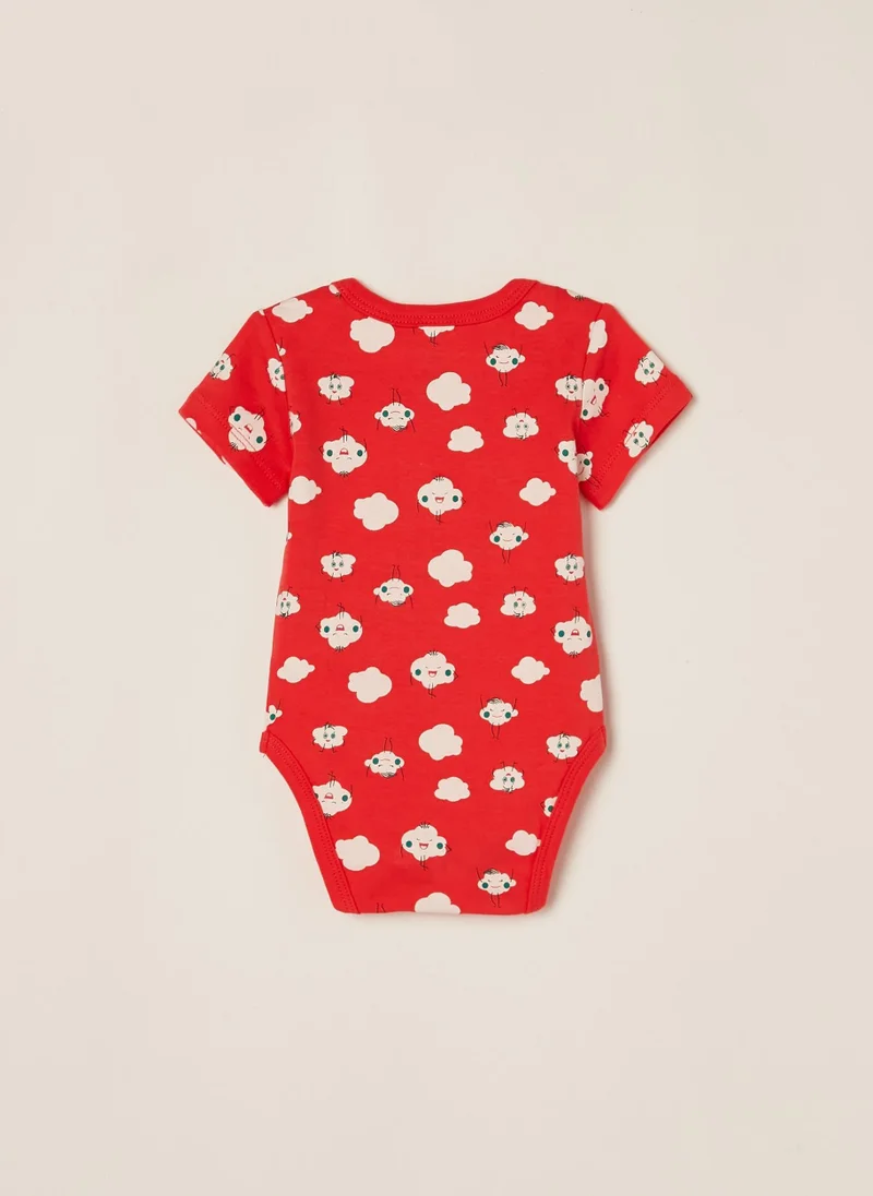 زيبي 5 Bodysuits for Babies 'Clouds', Multicoloured