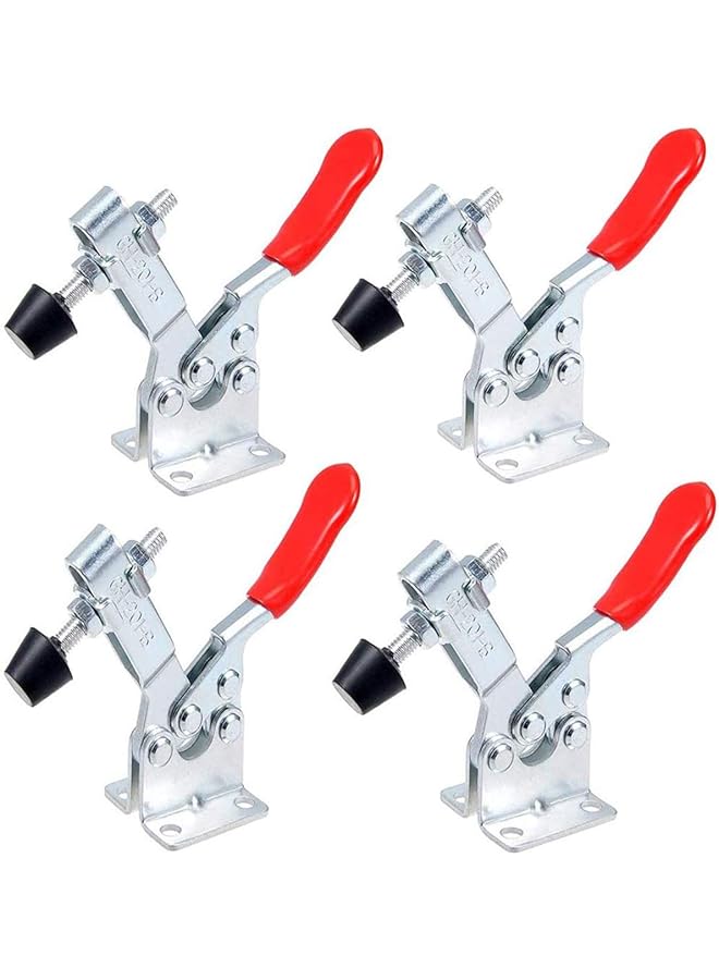 promass 4Pcs Toggle Clamps Holding Capacity Stroke Push Pull Action Hand Tool Light Duty Toggle Clamp Tool - Image 1