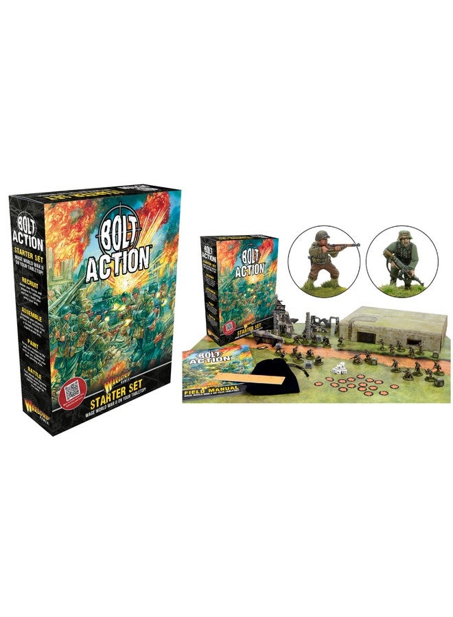 WARLORD GAMES Bolt Action Starter Set | Wage World War II On Your Tabletop! - Image 1