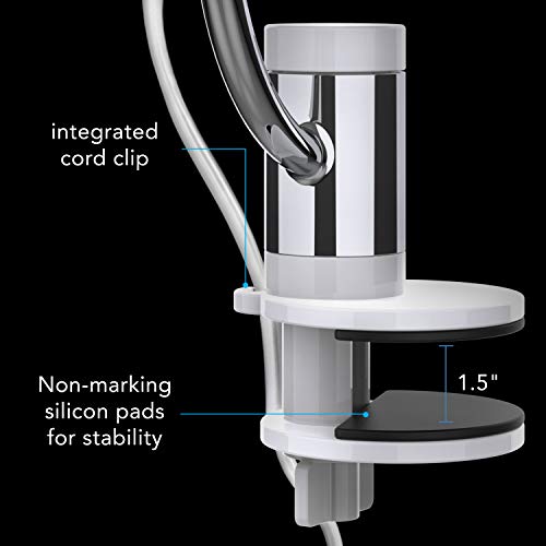 Vornado Pivot Clip Personal Air Circulator Fan with Multi-Surface Clip, Quiet Portable Fan for Office or Bedroom, 3 Speeds, Ice White - Image 4