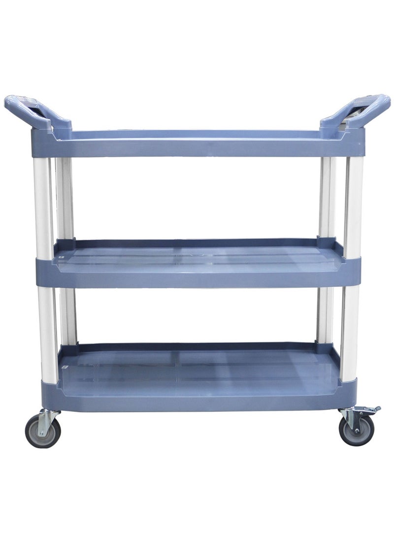 Grace Utility Rolling Cart Serving Thick Plastic 3 Ter Trolleys On Wheels Kitchen Storage Trolley Bar Service Trolley Multifunction Trolley - Large - pzsku/ZF791A42F188826422A67Z/45/_/1714561991/fd4f0402-5e4d-4f98-87ed-df65f293b5f3