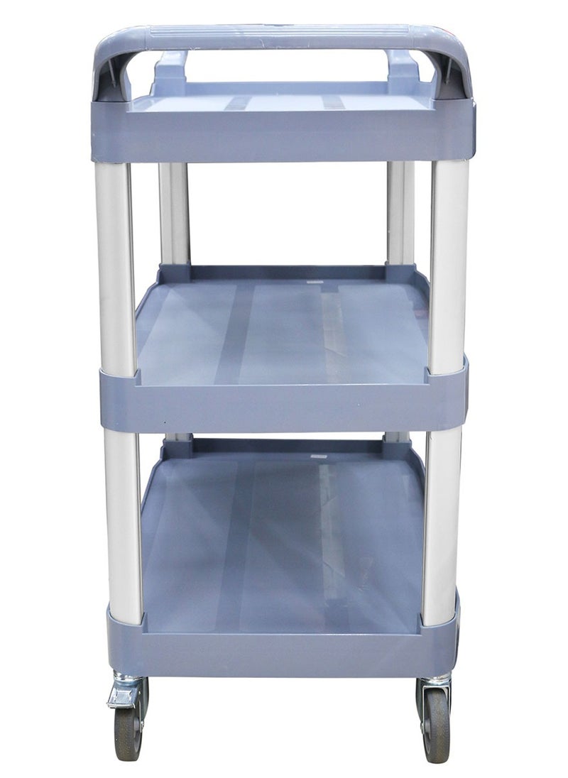 Grace Utility Rolling Cart Serving Thick Plastic 3 Ter Trolleys On Wheels Kitchen Storage Trolley Bar Service Trolley Multifunction Trolley - Large - pzsku/ZF791A42F188826422A67Z/45/_/1714562011/94f4a744-da61-4e4e-9691-1ffb41c64d47