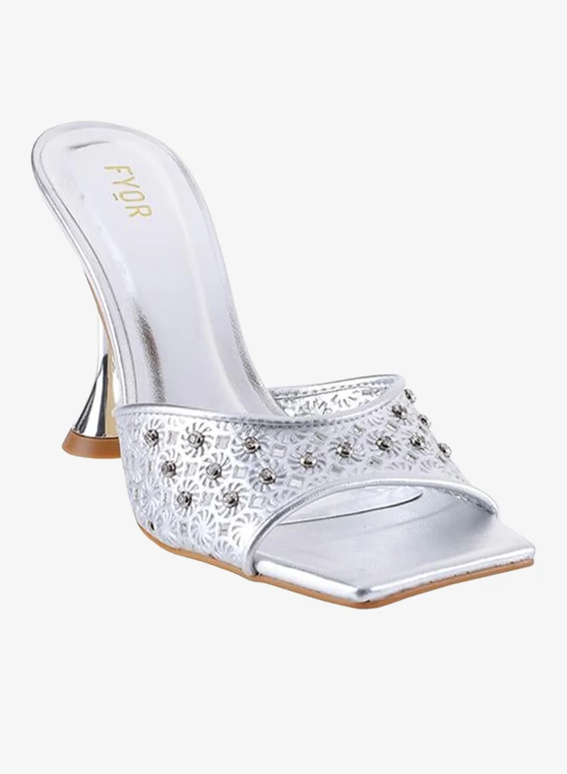 FYOR Laser Cut High Heel BWR 026