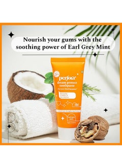 Perfora Gum Protection Toothpaste - 150 Gms (Pack Of 1) | Strong Gums Toothpaste | Toothpaste For Kids & Adults | Sls Free Toothpaste | No Artificial Sweeteners | Made Safe Certified | Vegan Friendly Toothpaste - Earl Grey Mint (Flavor)  - Image 2