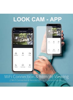 KZLYNN KZLYNN HD Holder Camera WiFi 1080p Bulb Holder Camera Mini Security with Video Recording Watch Live 24 Hours  - Image 3