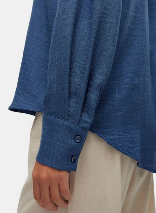 VERO MODA VERO MODA Womens Melaney Queeny Longsleeve Shirt  - Image 4