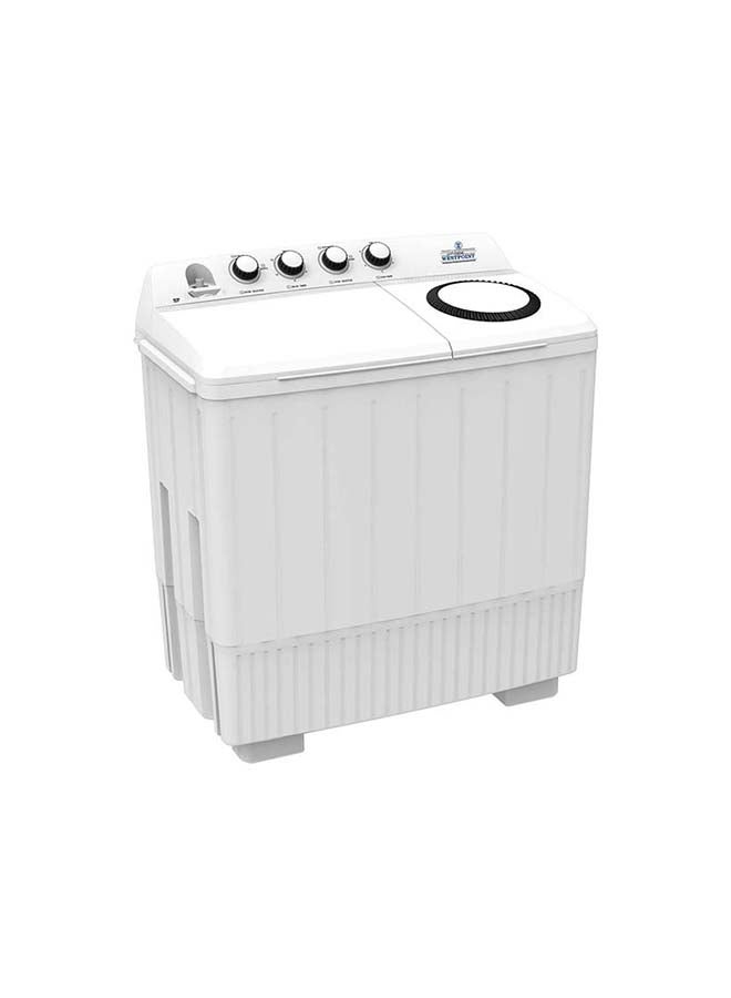 Semi Automatic Twin Tub Washing Machine 1050 W WTX-2020 White