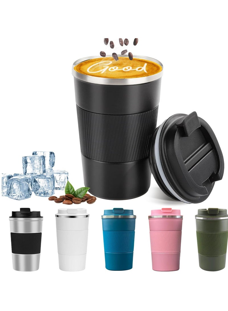 Travel Coffee Mug Stainless Steel Vacuum Ice and Hot Drinks 380ml Insulated Tumbler for Home Office 12oz - Image 1