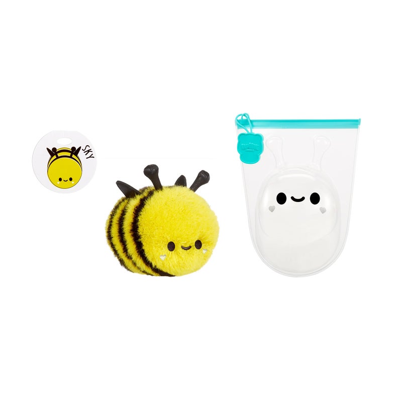Fluffie Stuffiez Bee Small Collectible Feature Plush - Surprise Reveal Unboxing Huggable Tactile Play Fidget DIY Ultra Soft Fluff - Image 5