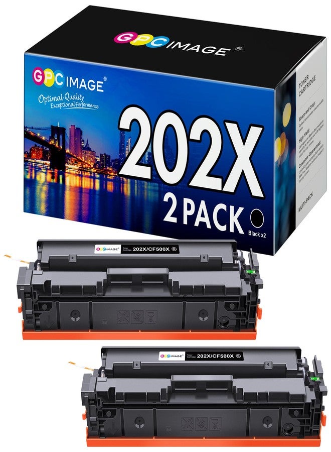 جي بي سي إيمدج عبوة حبر أسود بديلة متوافقة مع طابعات HP 202X و202A من GPC Image - Image 1