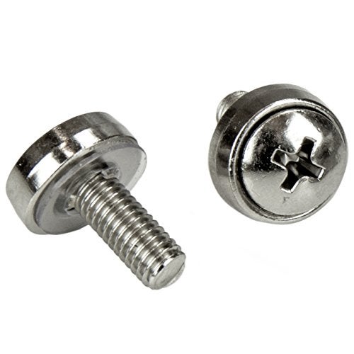 Startech.com StarTech 20Pack M5 12mm Screws Square Hole Cage Nuts and Installation Tool Hardware Mounting Kit for 19 or 10 Server Racks Cabinets and Enclosures Silver TAA - Image 3