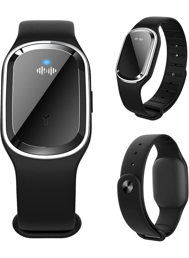 KASTWAVE Ultrasonic Mosquito Repellent Bracelet Electronic Anti Mosquito Wristband USB Rechargeable Non Toxic Indoor Outdoor Adults Children 2 pcs - Image 2