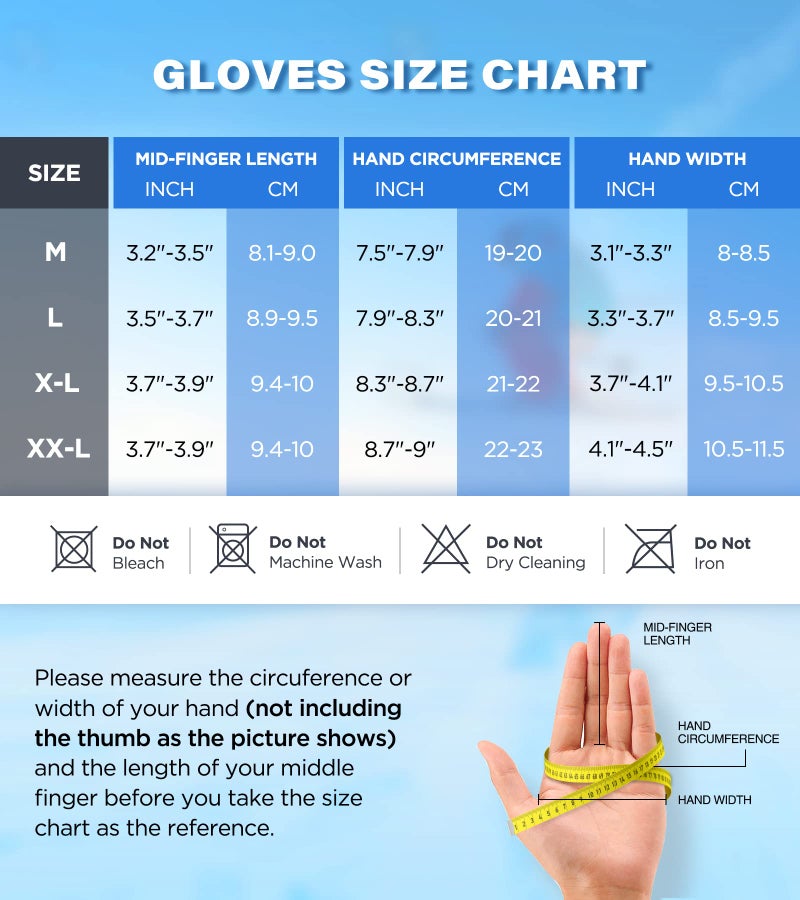 krosa -10℉ Winter Gloves Men Women, 10 Touchscreen Fingers Snow Ski Gloves, Waterproof Cold Weather Gloves - Image 5