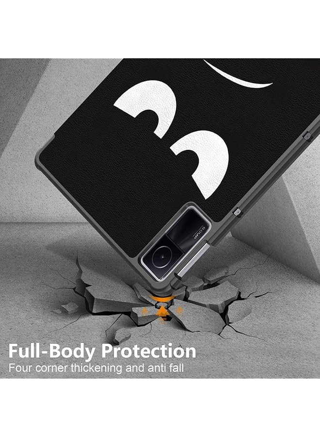 إيروريكس حافظة متوافقة مع جهاز Xiaomi Redmi Pad مقاس 10.61 بوصة تم إصدارها عام 2022 حافظة ذكية رفيعة قابلة للطي ثلاثية الزوايا مع غطاء ذكي من الجلد الصناعي مع خاصية النوم التلقائي والاستيقاظ - Image 4